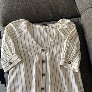 ZARA stripped beautiful top, in great condition!